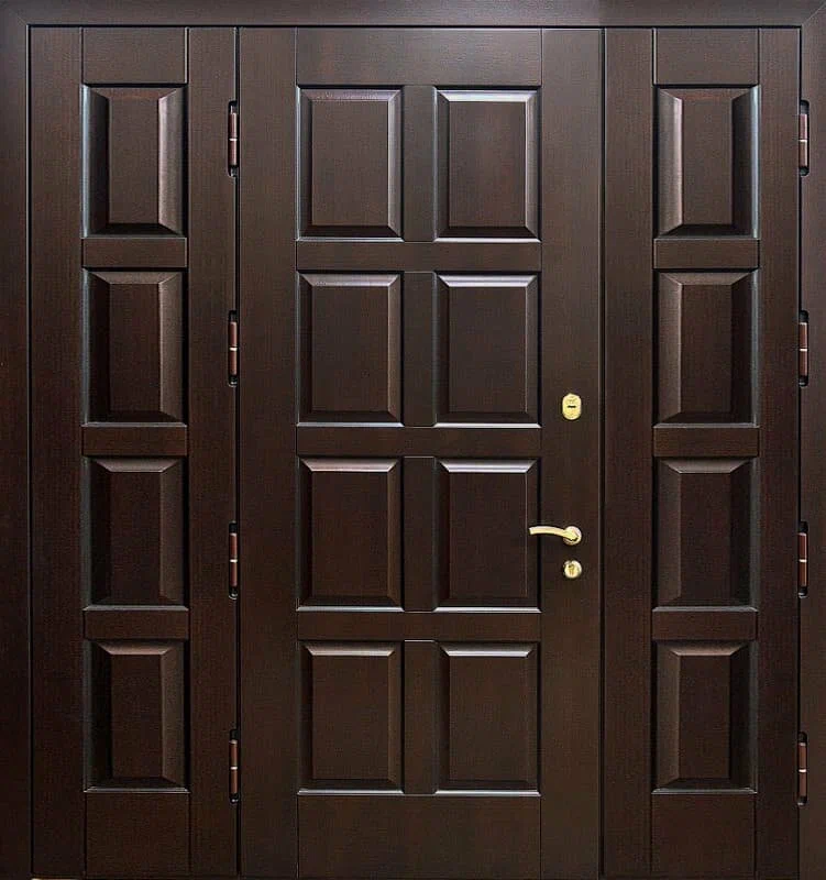 Филенчатая дверь из массива сосны №18 - фото №1