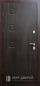 Стальная входная дверь в квартиру с шумоизоляцией №70 внутренняя - фото