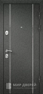 Антивандальная входная дверь в квартиру №64 внешняя - фото