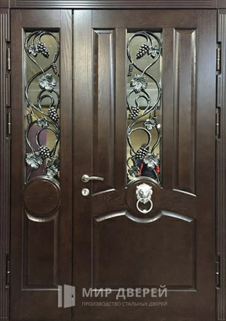 Фото «Входная дверь с стеклом №66»