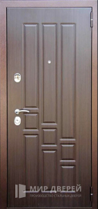 Входная дверь с накладкой №534 - фото №1