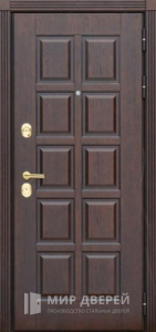 Металлическая дверь уличная для частного дома №44 - фото №1
