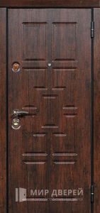 Железная дверь с панелью МДФ №167 - фото №1