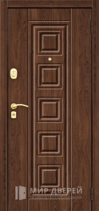 Входная дверь МДФ для частного дома №217 - фото №1
