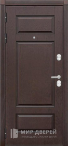 Металлическая дверь с МДФ отделкой с двух сторон №176 - фото №2