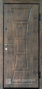 Металлическая дверь с МДФ панелью в квартиру №42 - фото №1