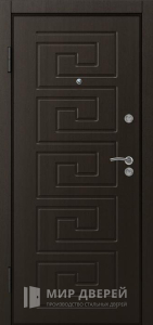 Металлическая дверь с МДФ накладкой для деревянного дома №45 - фото №2