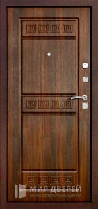 Входная металлическая дверь с МДФ в частный дом №11 - фото №2