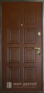 Железная дверь с МДФ в частный дом №21 - фото №2