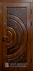 Входная дверь с покрытием винорит №40 - фото №1