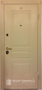 Стальная дверь с МДФ накладкой в гостиницу №32 - фото №1