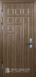 Стальная дверь с МДФ панелью для деревянного дома №27 - фото №2
