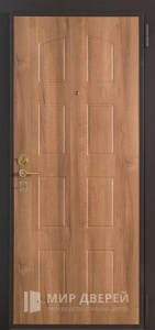 Металлическая дверь с МДФ панелью в отель №38 - фото №1