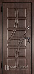 Входная дверь металлическая снаружи и МДФ внутри №182 - фото №2
