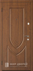 Дверь МДФ входная для частного дома №324 - фото №2