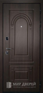 Входная металлическая дверь с МДФ в частный дом №11 - фото №1