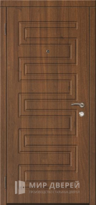 Стальная дверь с напылением и МДФ панелью №19 - фото №2