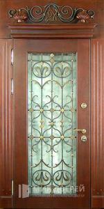 Входная элитная дверь для ресторана №9 - фото №1