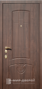 Входная двери МДФ ПВХ №333 - фото №1
