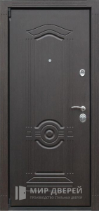 Металлический дверь с двумя МДФ №156 - фото №2
