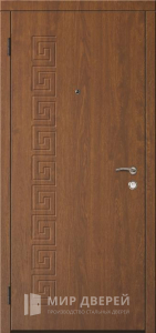 Входная дверь МДФ без фрезеровки №95 - фото №2